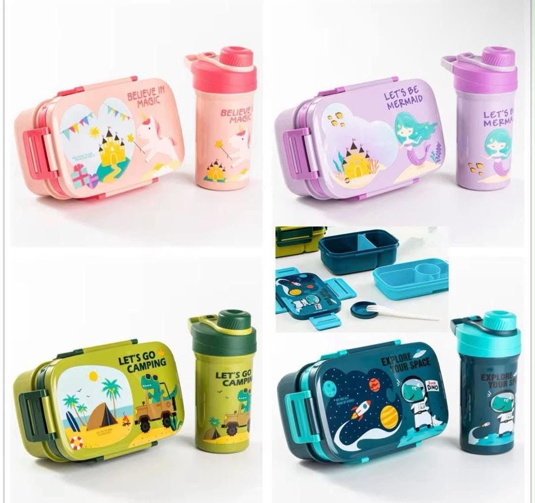 Lunch box et gourde enfant